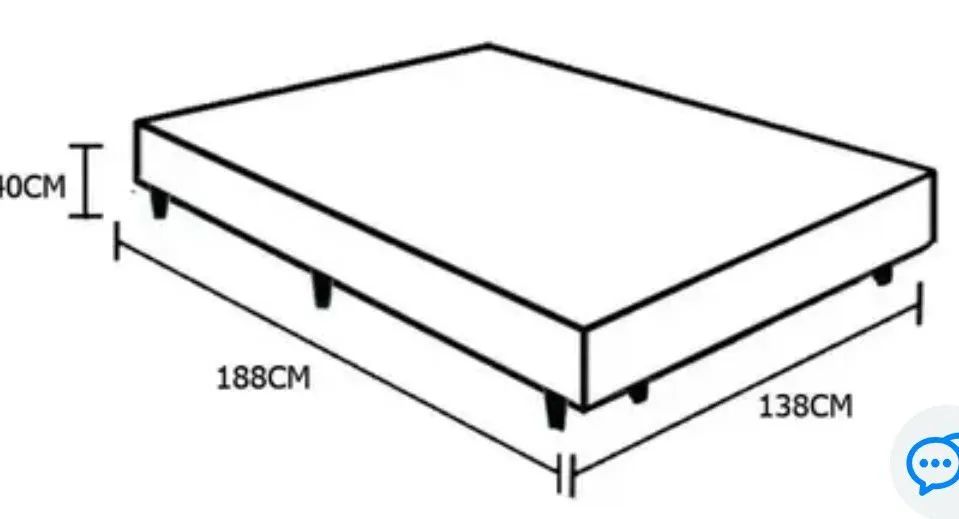 Base cama box casal  - Foto 2