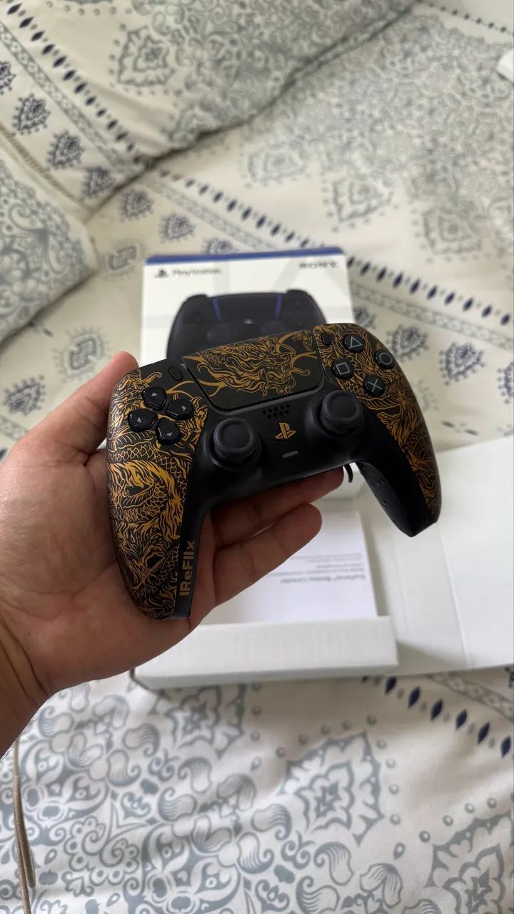 Controle PS5 DualSense Personalizado - Dash Controles | Exclusivo - Foto 2