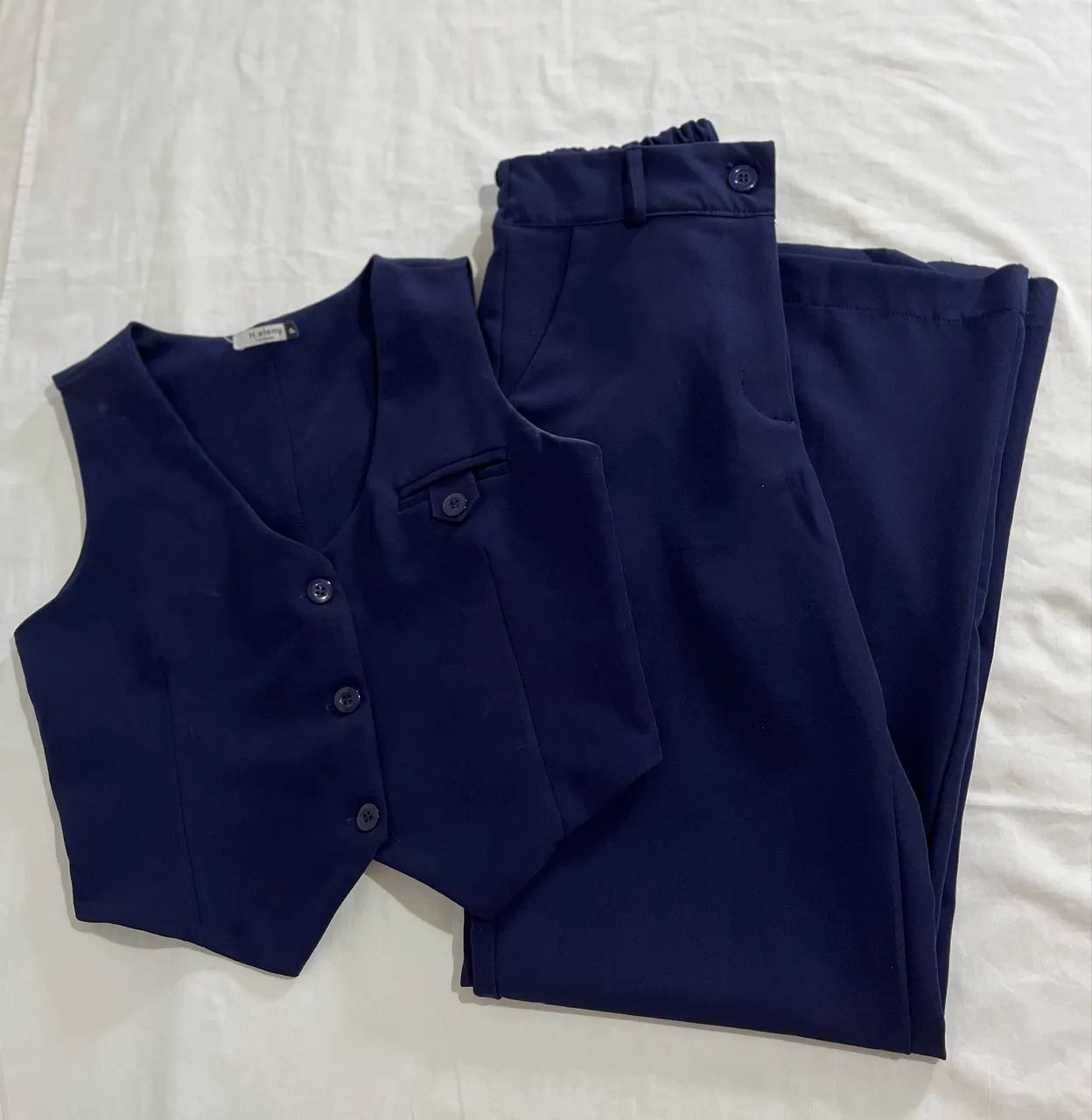 Conjunto Formal azul, Tamanho P. 