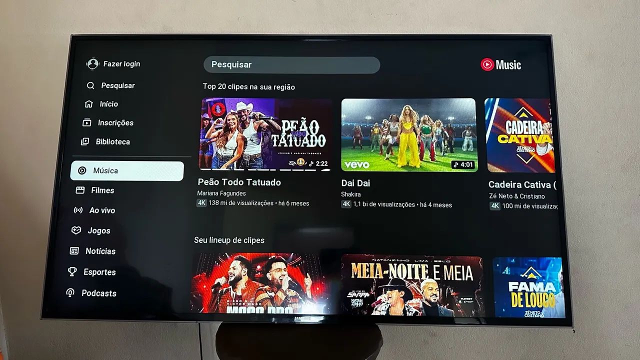 Smart TV LED Samsung 48 Polegadas, Aplicativos - Netflix YouTube  - Foto 5