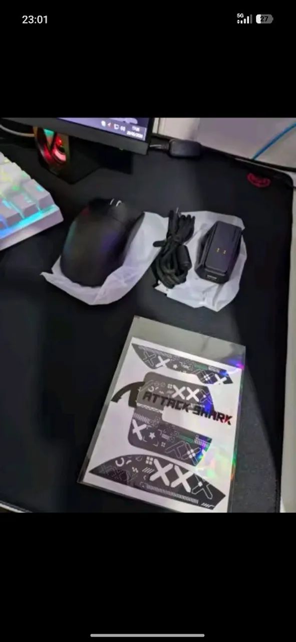 MOUSE ATTACK SHARK X11 (LACRADO) - Foto 2