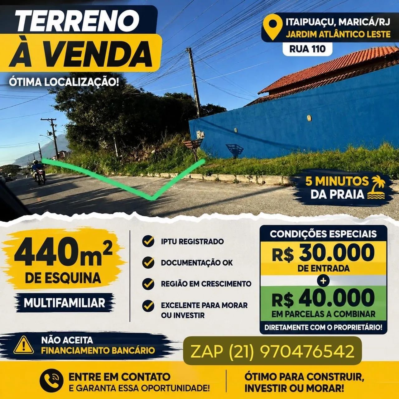 Terreno em Itaipuaçu 