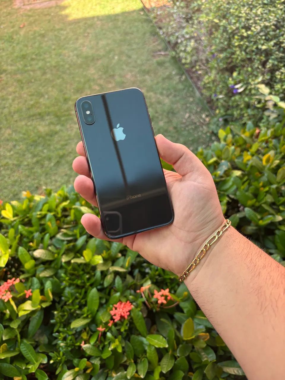 iPhone X preto 64gb - Funciona tudo  - Foto 2