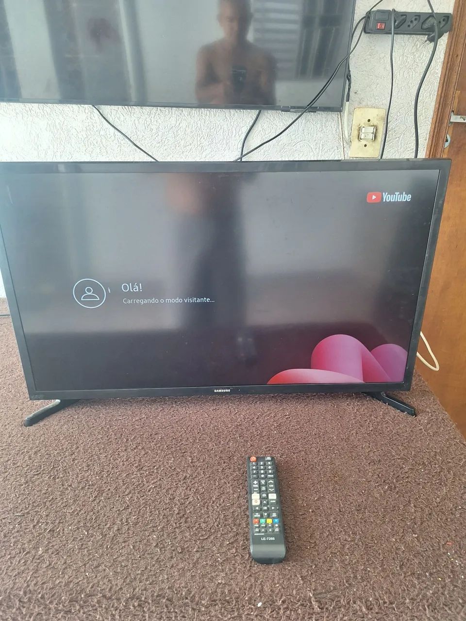 TV SMART SANSUNG TYZEM 32 POLEGADAS ESTADO DE NOVA ACEITO CARTÃO DE CRÉDITO  - Foto 3