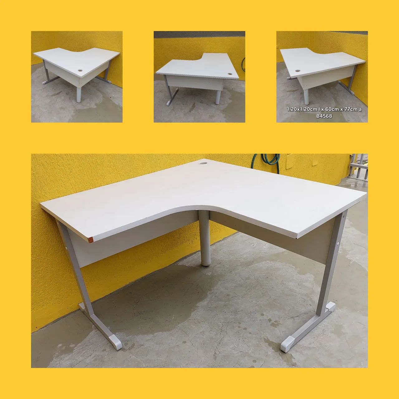 Mesa escritório em L