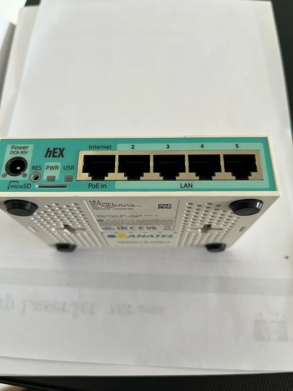 Roteador Mikrotik RB750gr3
