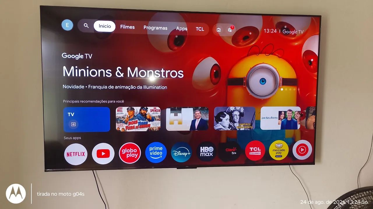 Vende-se um tv TCL 65 polegadas dóis ano de garantia  - Foto 2