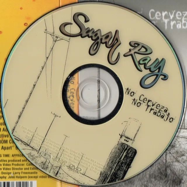 Dvd Sugar Ray - No Cerveza No Trabajo (importado) - Foto 3