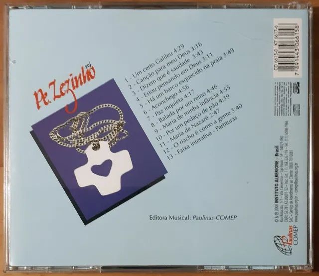 Discos CD  ¨Padre Zezinho¨ ,  "Aura"        - Foto 2