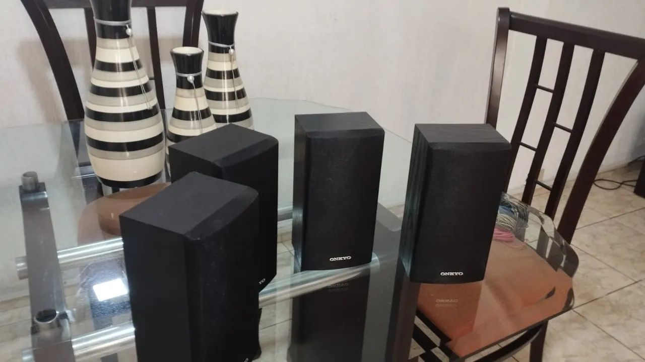 Kit caixas Onkyo 5.0 R580 - Foto 3
