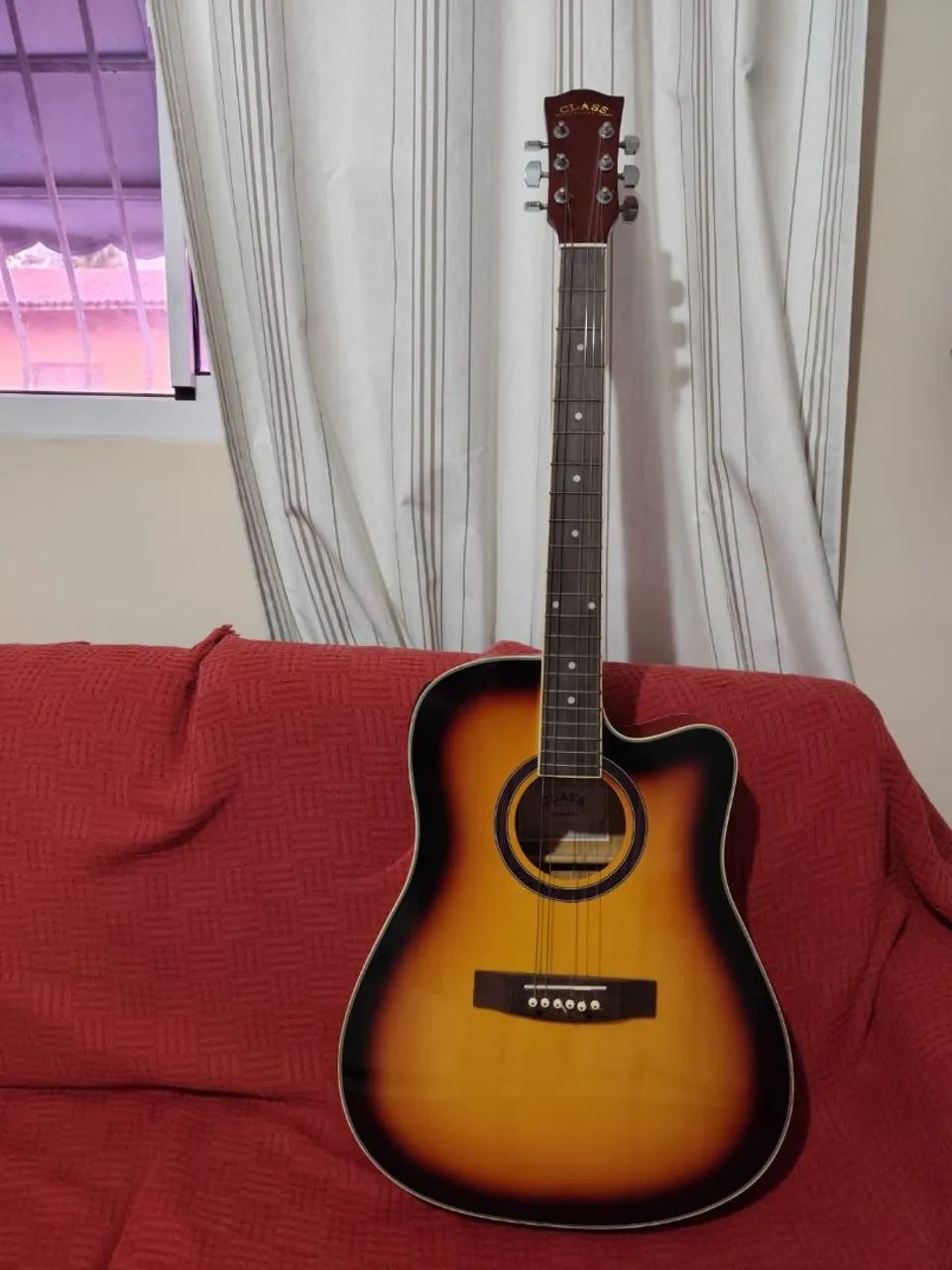 Violão Glass guitar