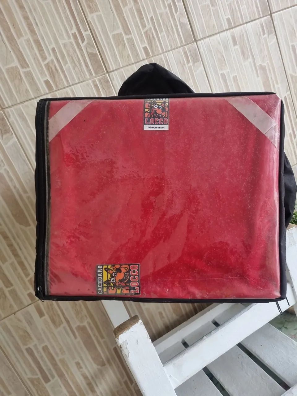 Bag de entrega ifood etc sem uso nova