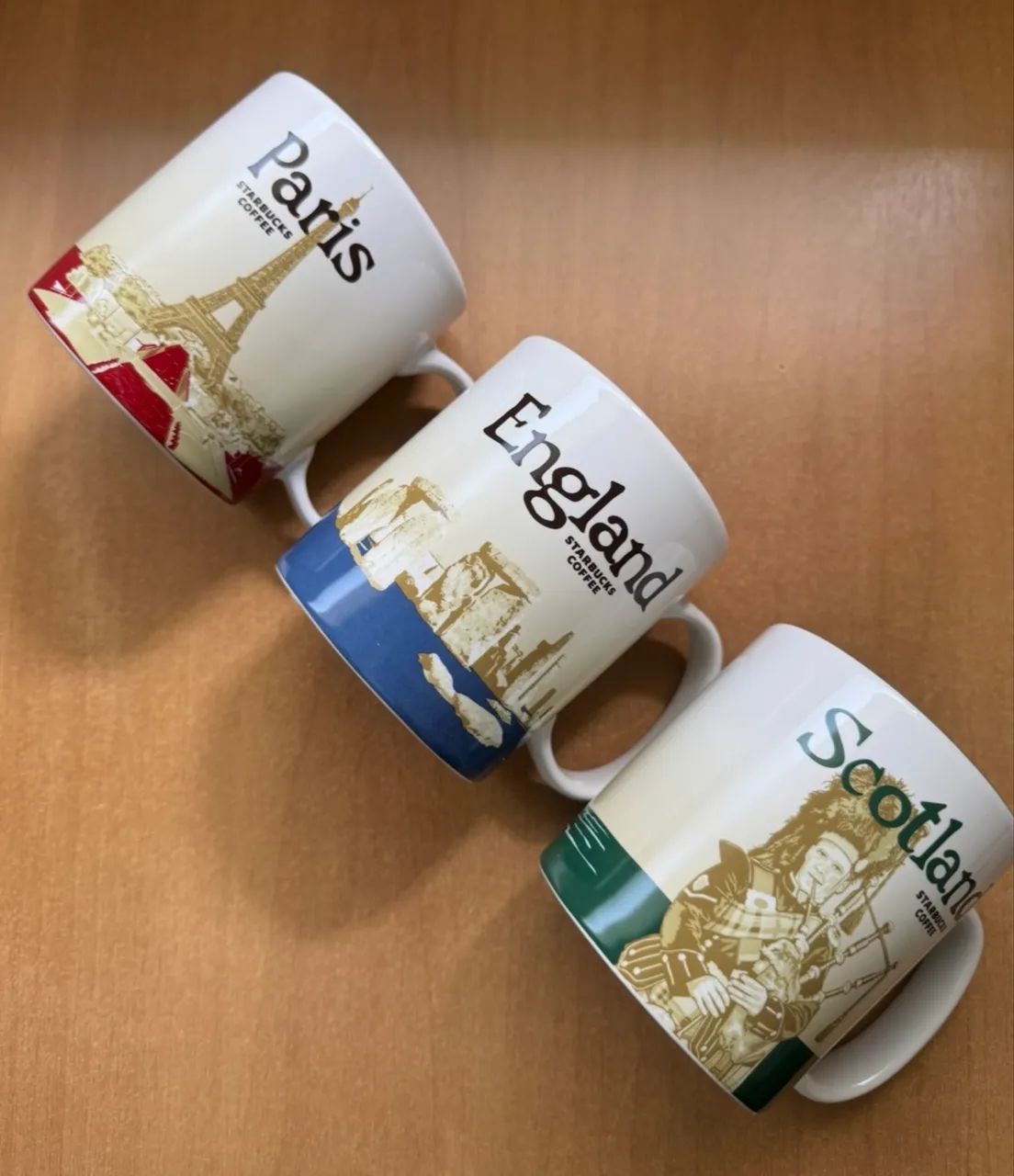 Canecas Starbucks -Coleção-Paris-England-Scotland - Foto 4