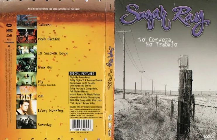 Dvd Sugar Ray - No Cerveza No Trabajo (importado) - Foto 5