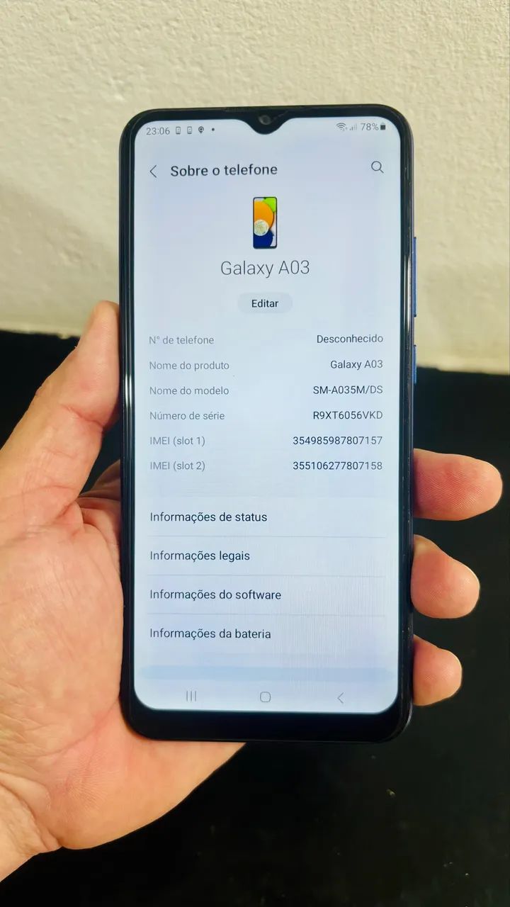 Samsung Galaxy A03 64Gb Azul - Foto 2