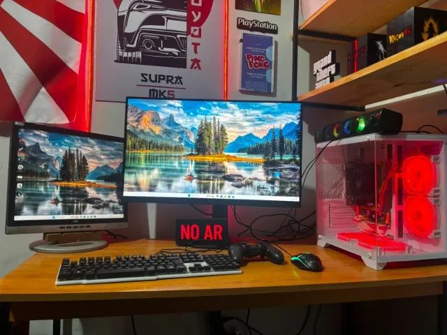 Setup Gamer completo + dois monitores  - Foto 2