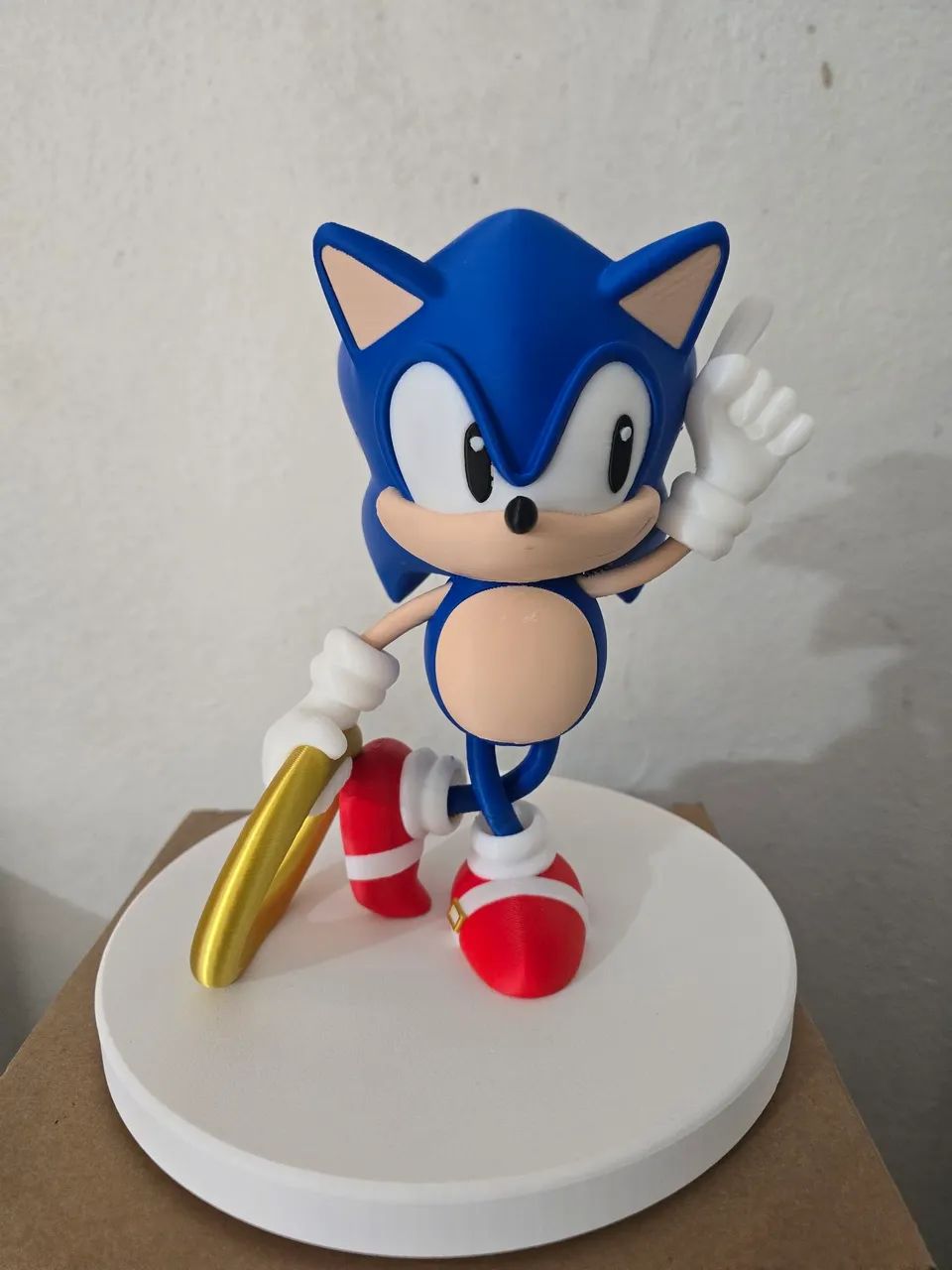 Boneco do iconico Sonic