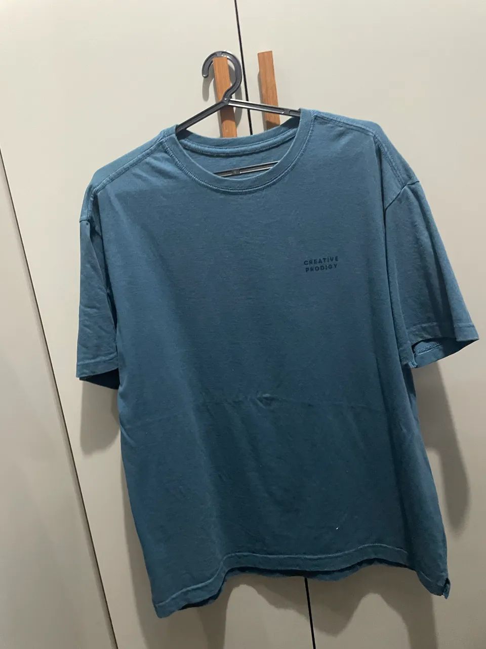 Camisa azul riachuelo 