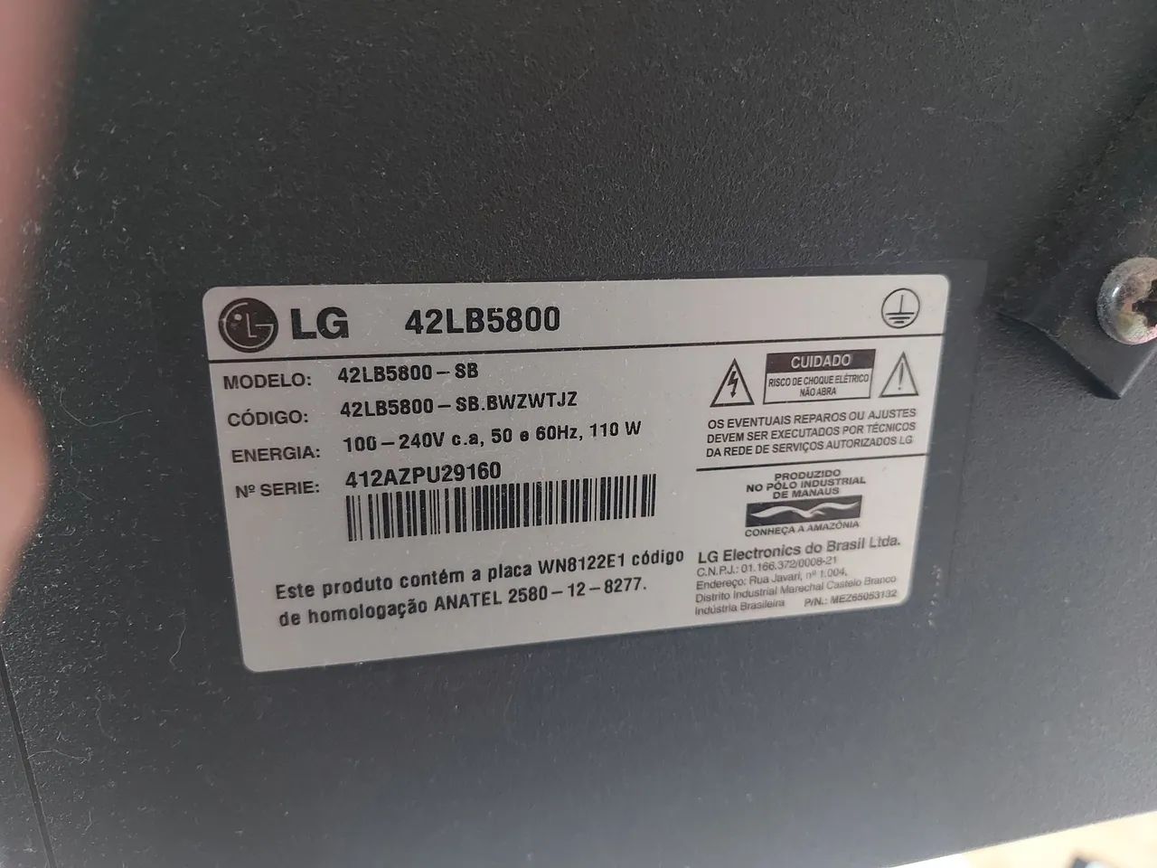 Smart TV LG 42 polegada LB5800 - Foto 4