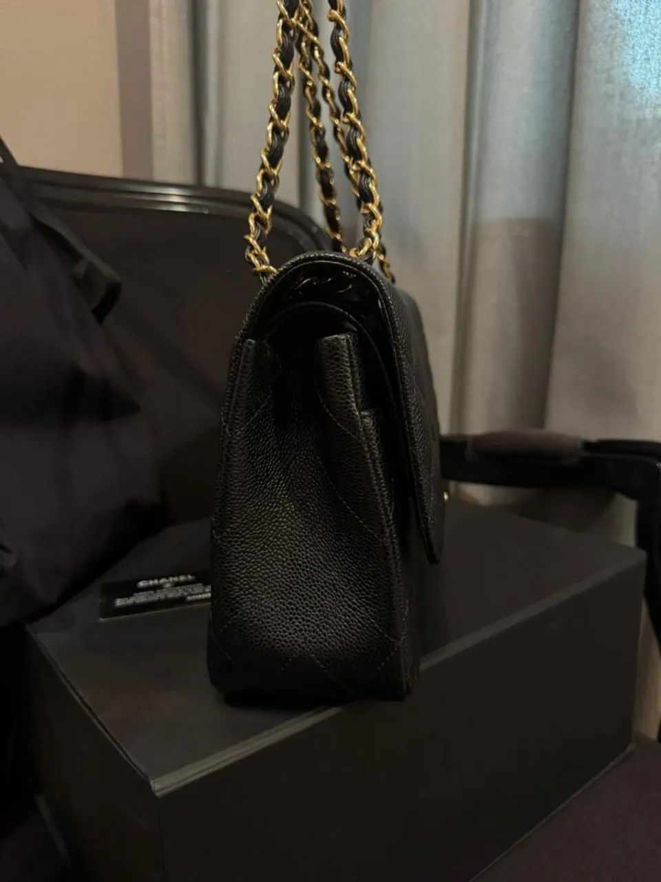 BOLSA CHANEL CLASSIC FLAP JUMBO - ORIGINAL  - Foto 2