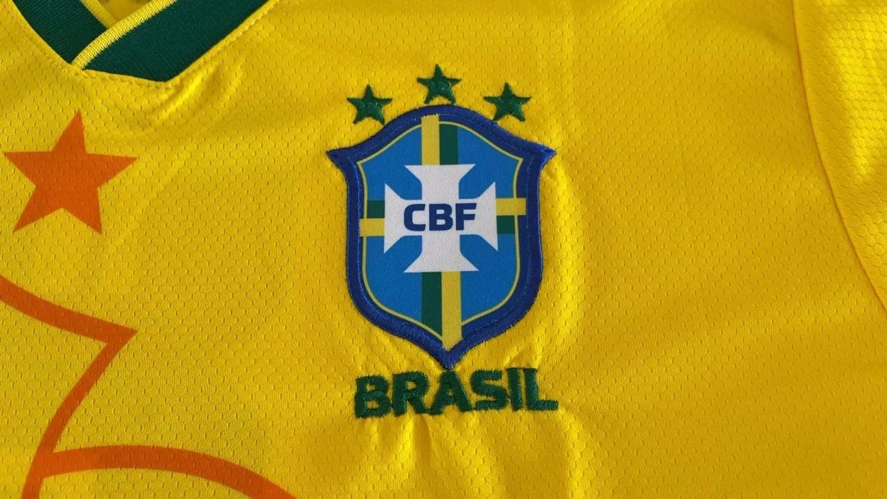 BRASIL COPA 1994 - DUNGA - AMARELA - RETRÔS - NOVAS!  - Foto 6