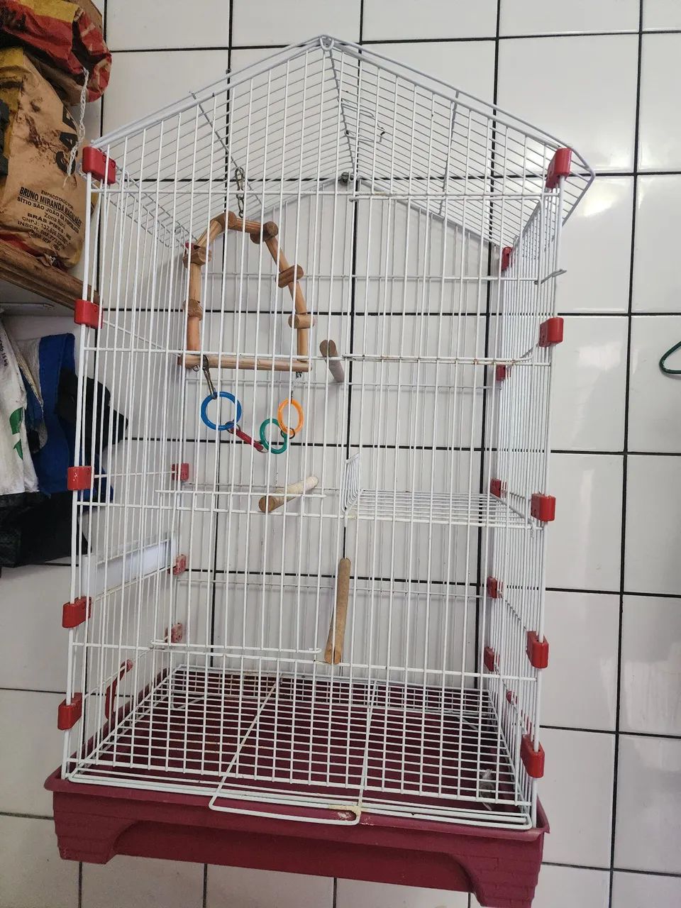 Gaiola para calopsita ou periquitos. Nova! - Foto 2