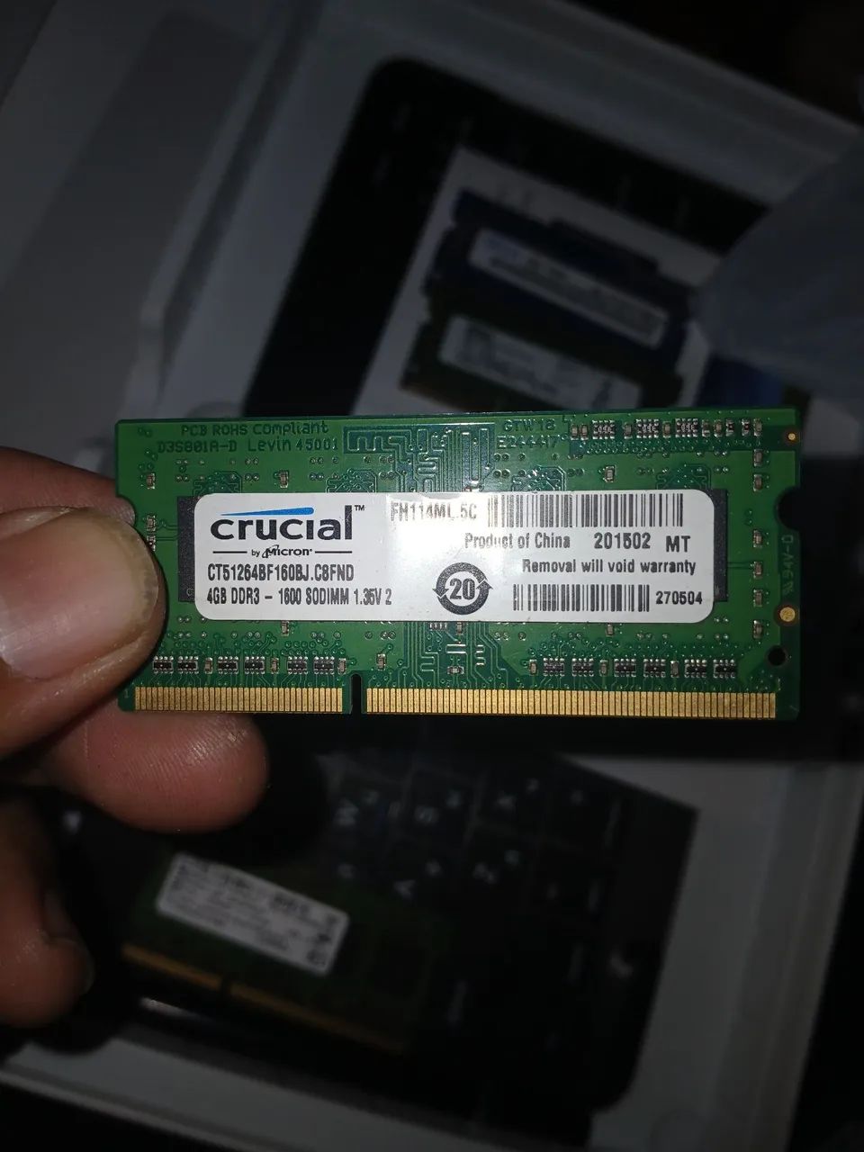 Memórias de notebook  - Foto 3