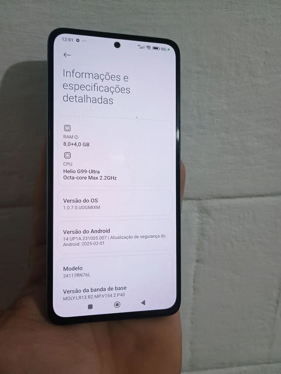 Vendo ou troco Redmi Note 14 256GB novo - Foto 3