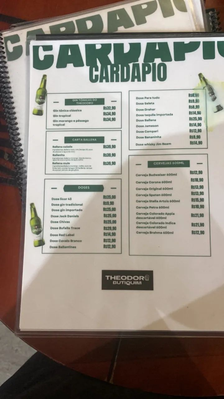 Garçom com experiência 