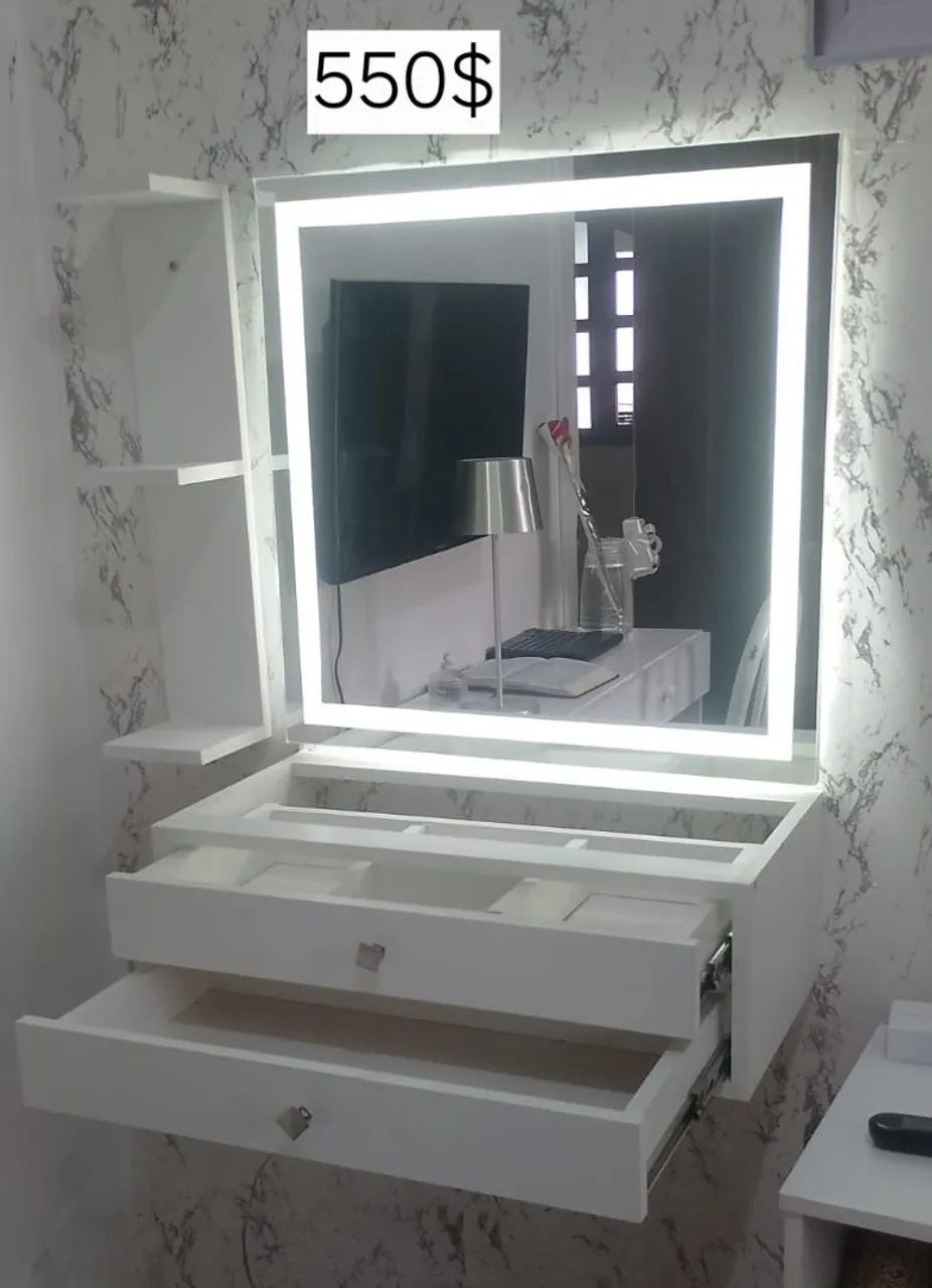 Penteadeiras 100% MDF Instalação e Entrega Grátis  - Foto 3