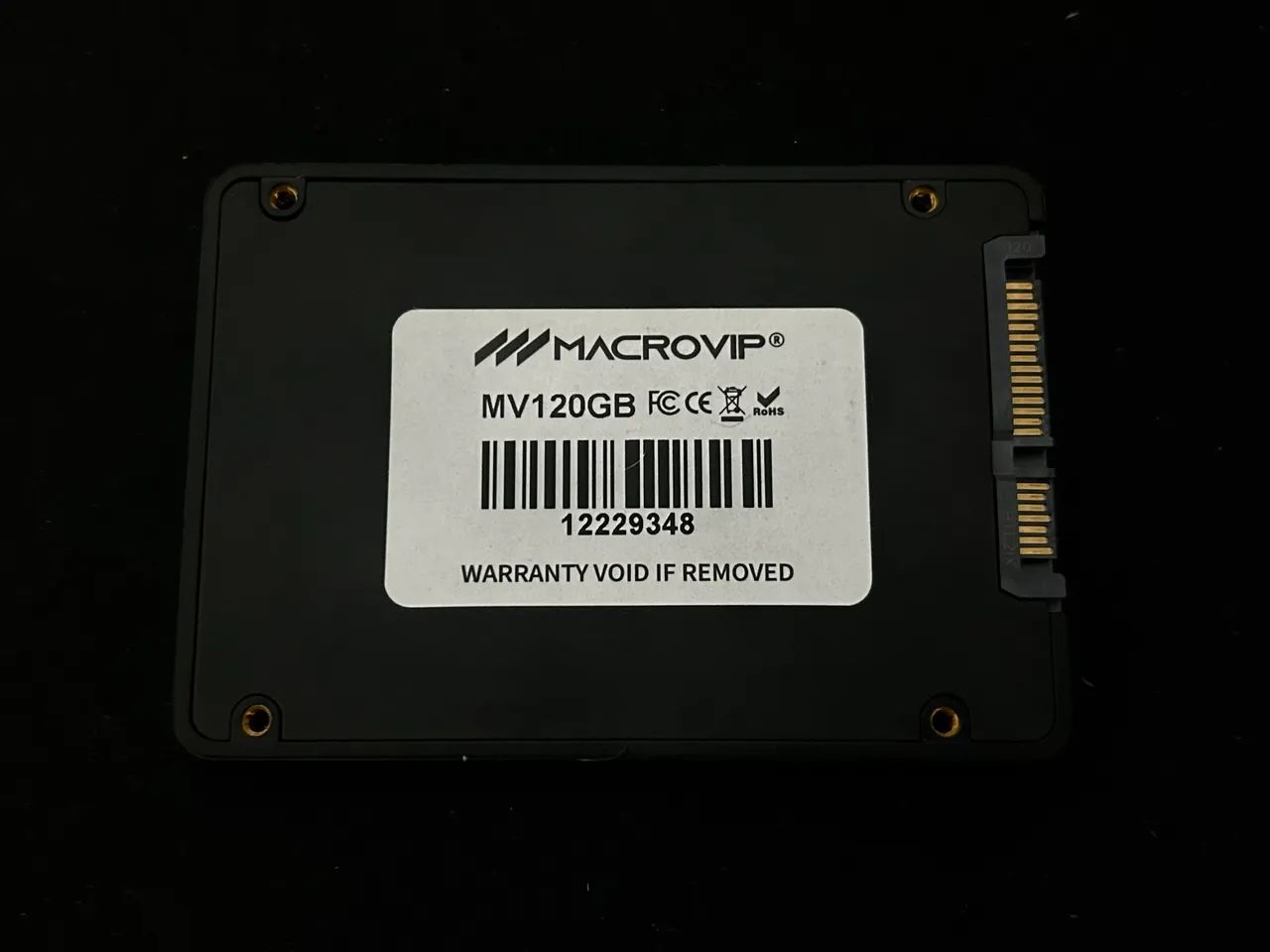 SSD MACROVIP 120GB  SSD em perfeito estado saúde 100% - Foto 2