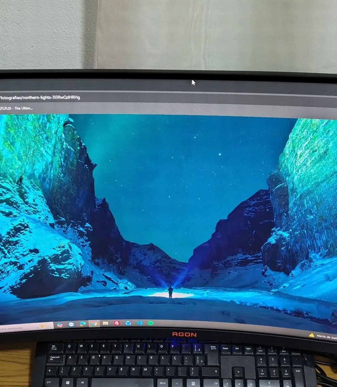 Monitor tela curva ACER Agon 32'