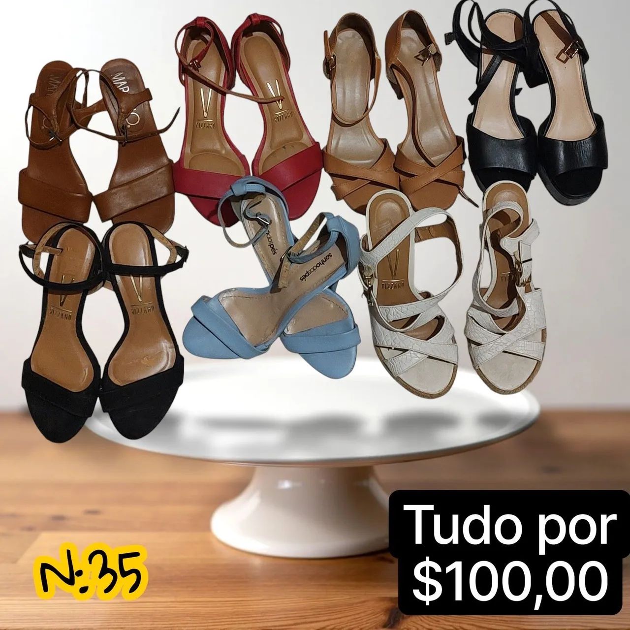 Sandálias lindas