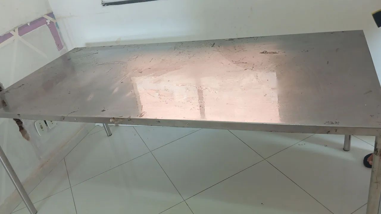 Vendo mesa inox industrial 