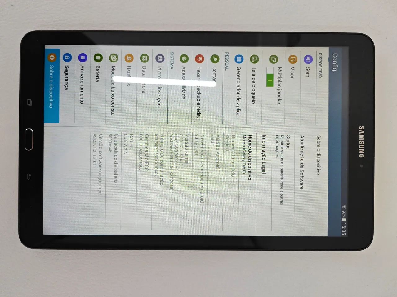 Samsung Galaxy Tab E SM-T560 - Foto 3