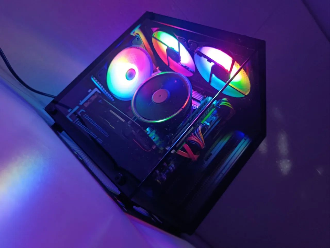 Pc Gamer Xeon rx 550 4Gb