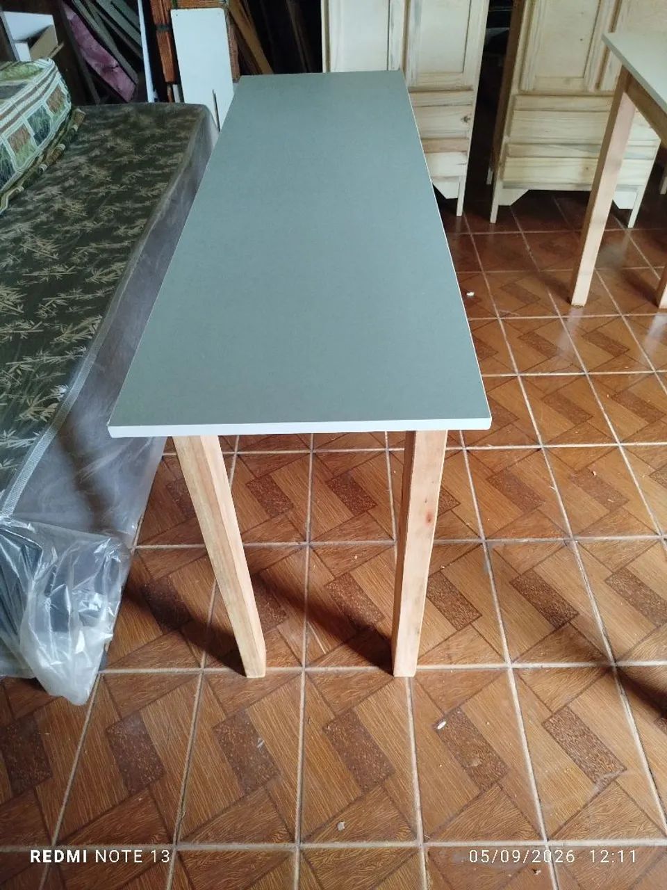 aparador novo de madeira com tampo de mdf - Foto 2