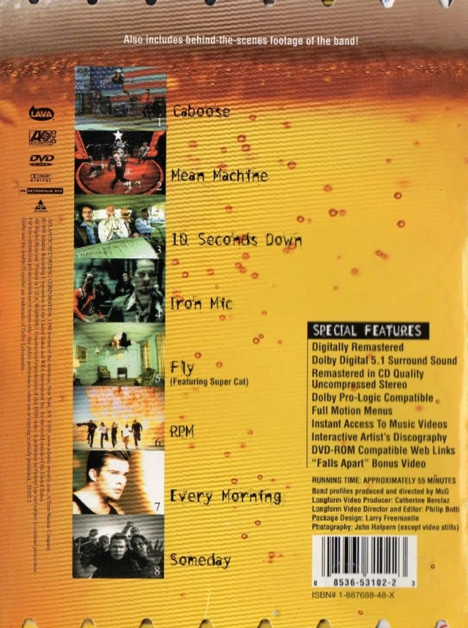 Dvd Sugar Ray - No Cerveza No Trabajo (importado) - Foto 2