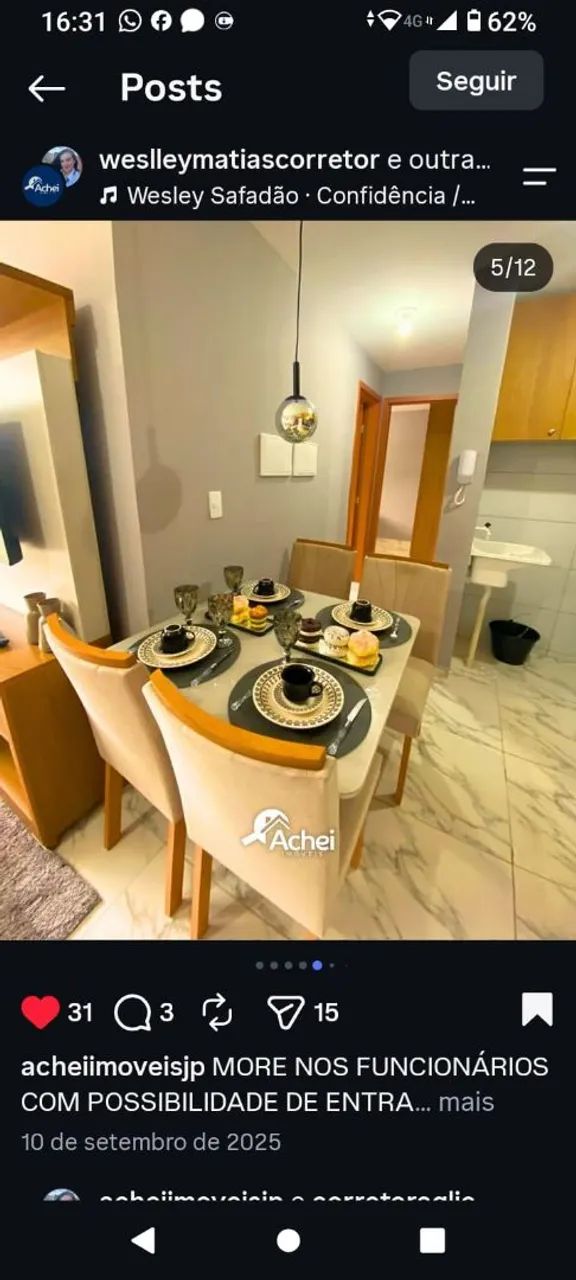 Repasse apartamento  ja mobiliado. ou troco  por casa ou carro  - Foto 4