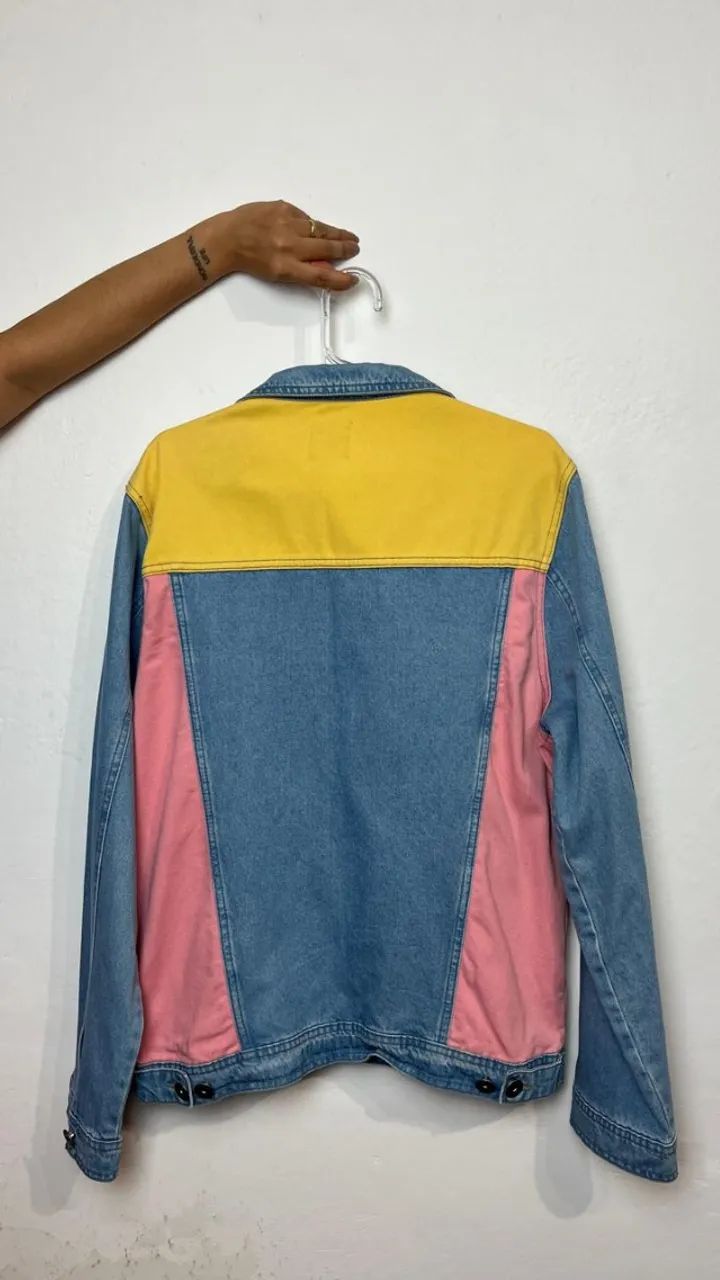  JAQUETA  JEANS COLOR - YOUCOM - Foto 5