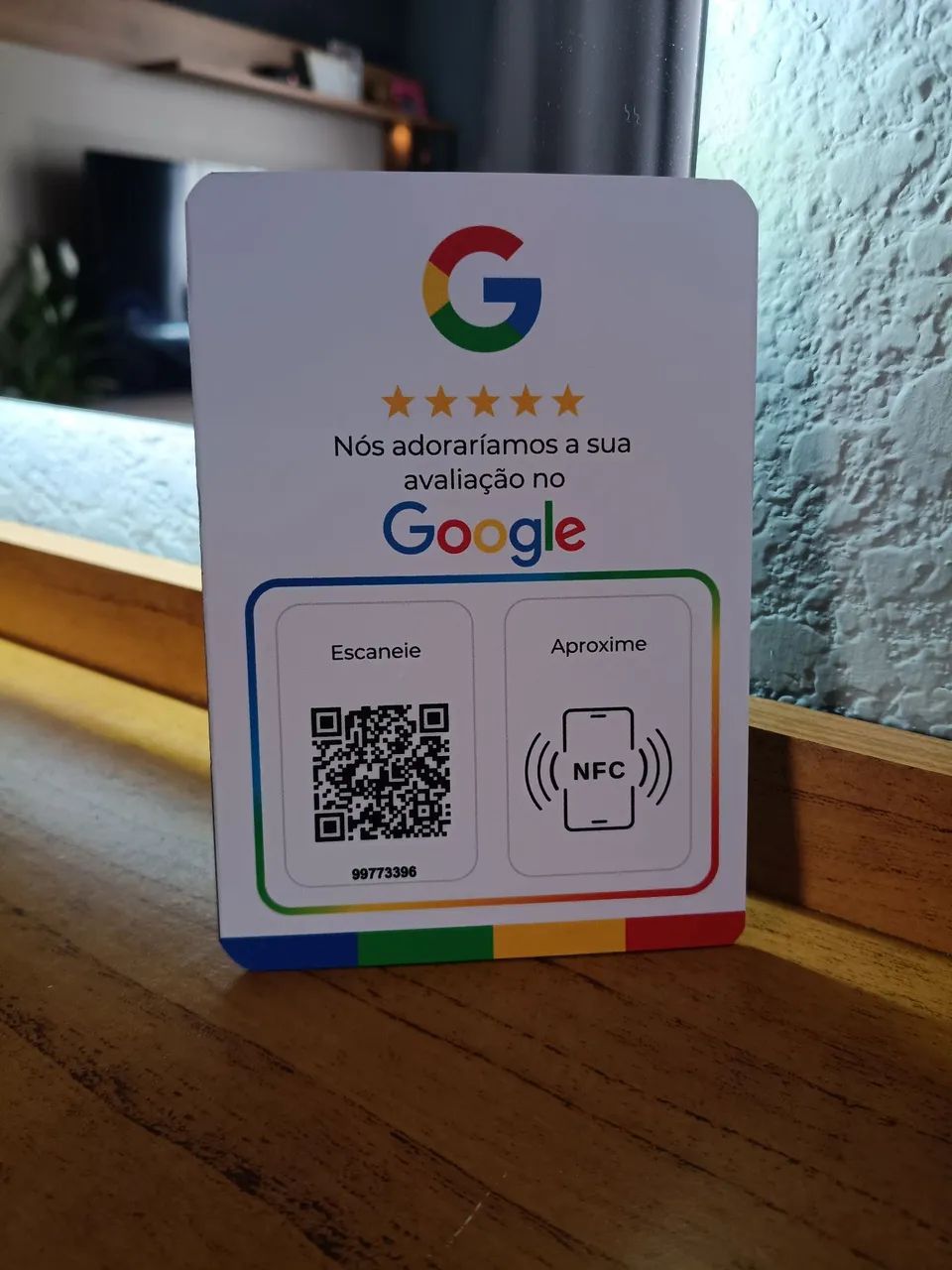 PLACA NFC E QR CODE - Foto 3