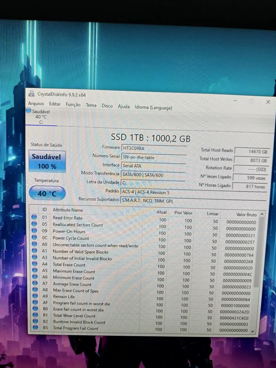 SSD GOLDENFIR 1TB - Foto 3