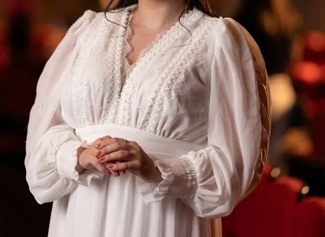 Vestido Branco Longo 