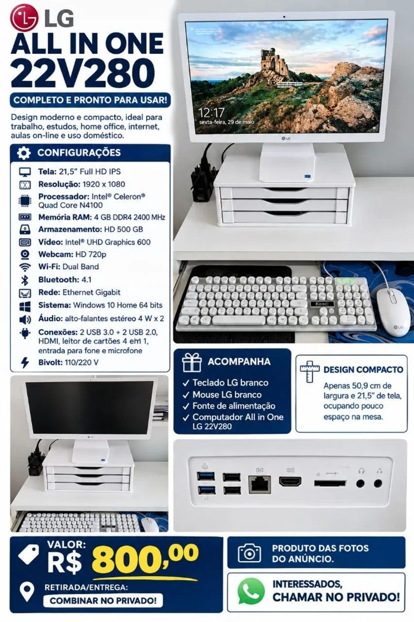 computador All in One - LG