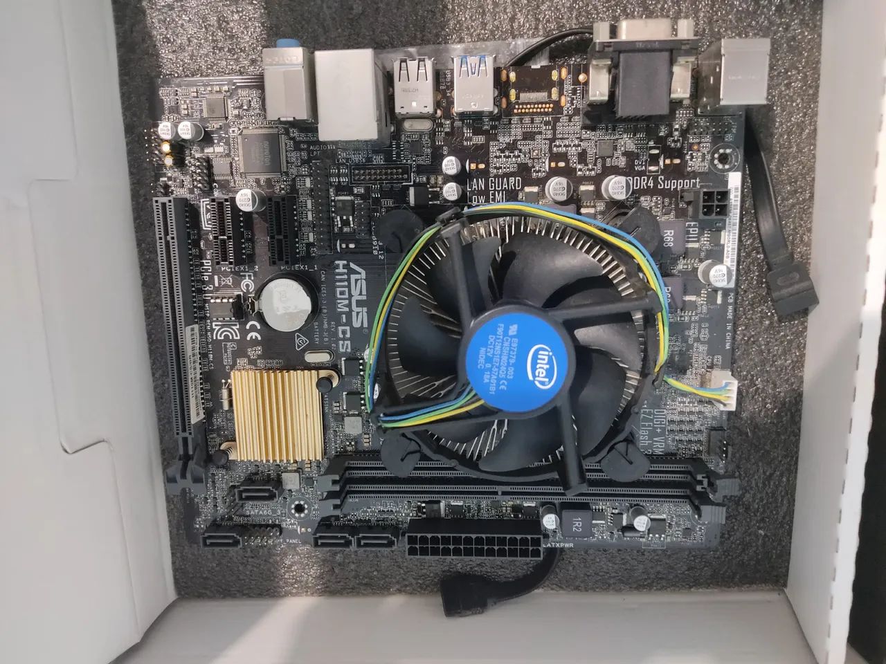 Placa Mãe ASUS H110M?CS R$ 400,00 *Placa Mãe ASUS H110M?CS + Processador Intel Core i5