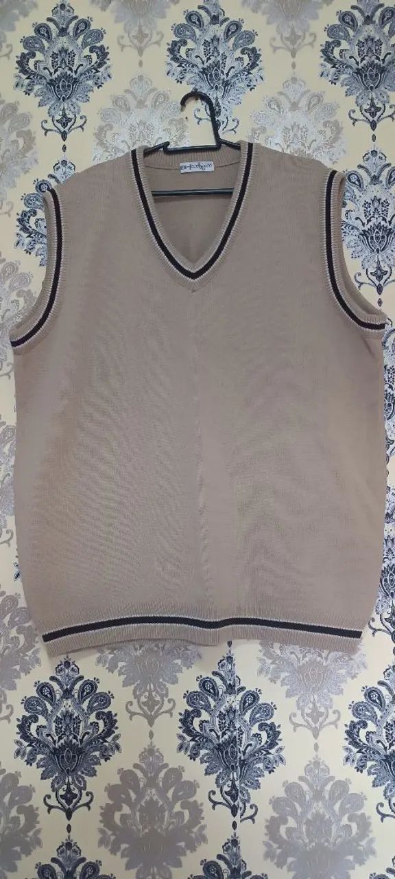 Colete masculino em tricô  - Foto 2