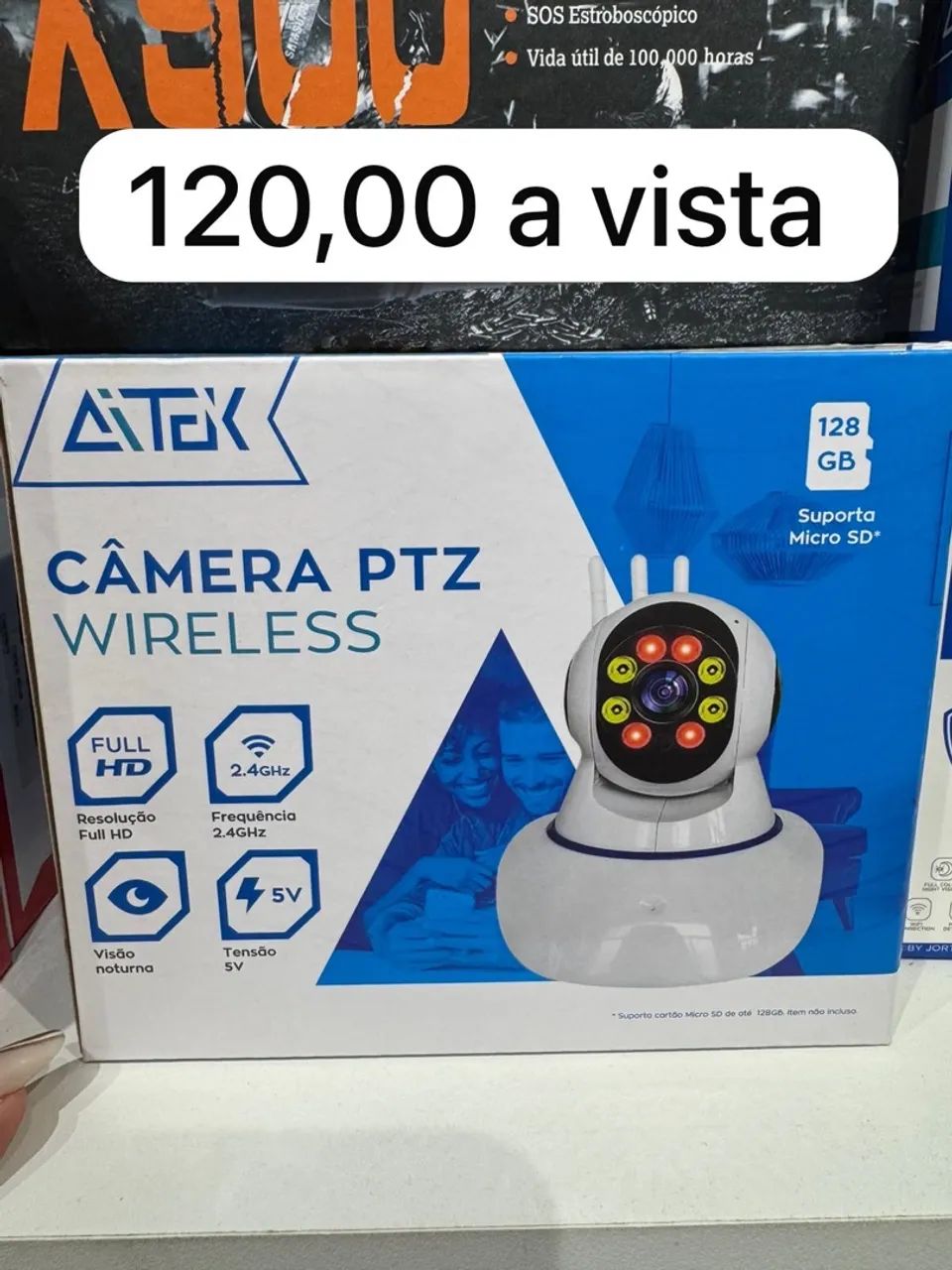 Câmera Wi-Fi  - Foto 3