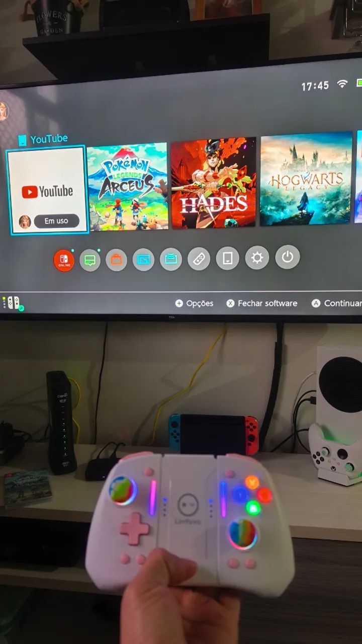 Vende-se Nintendo Switch V2 (Com 6 Acessórios* EXTRAS) - Foto 5