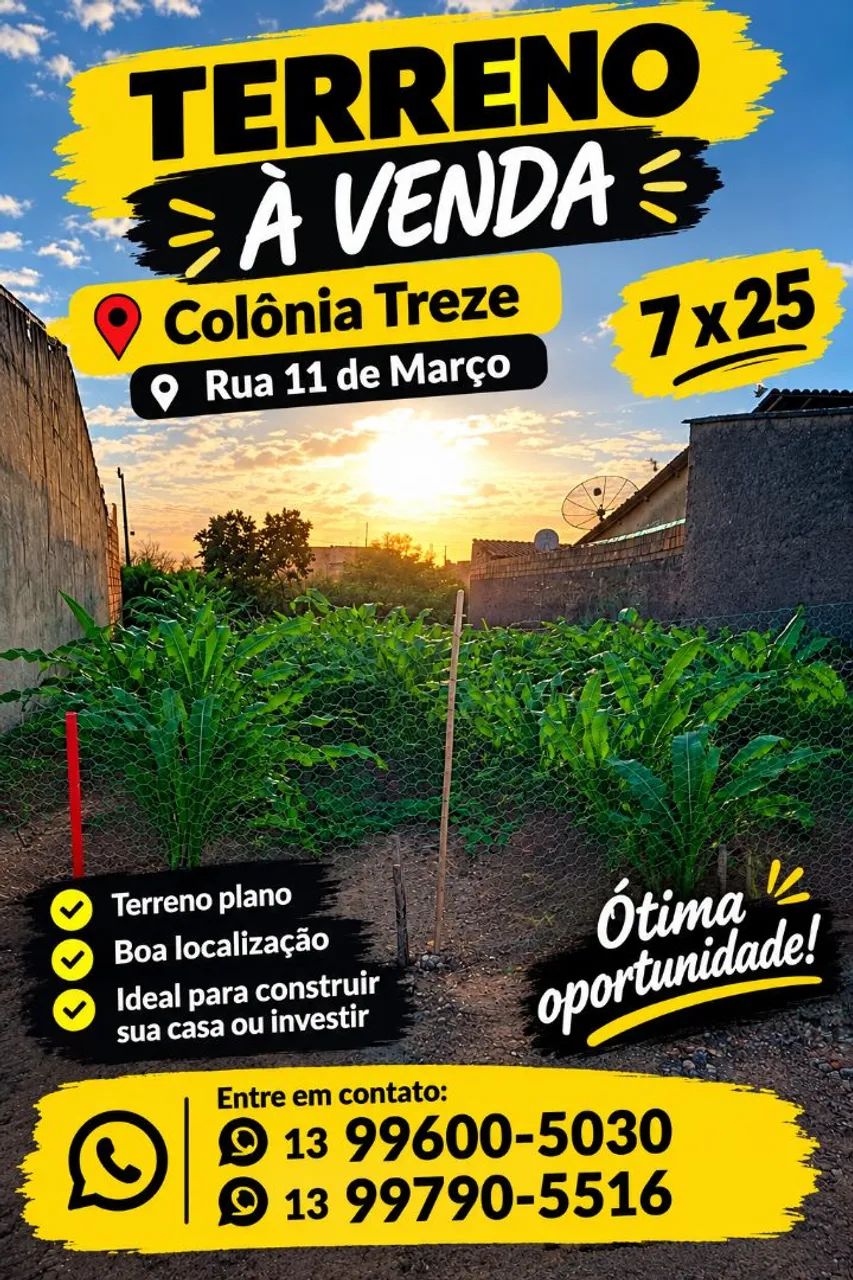 Terreno a venda 