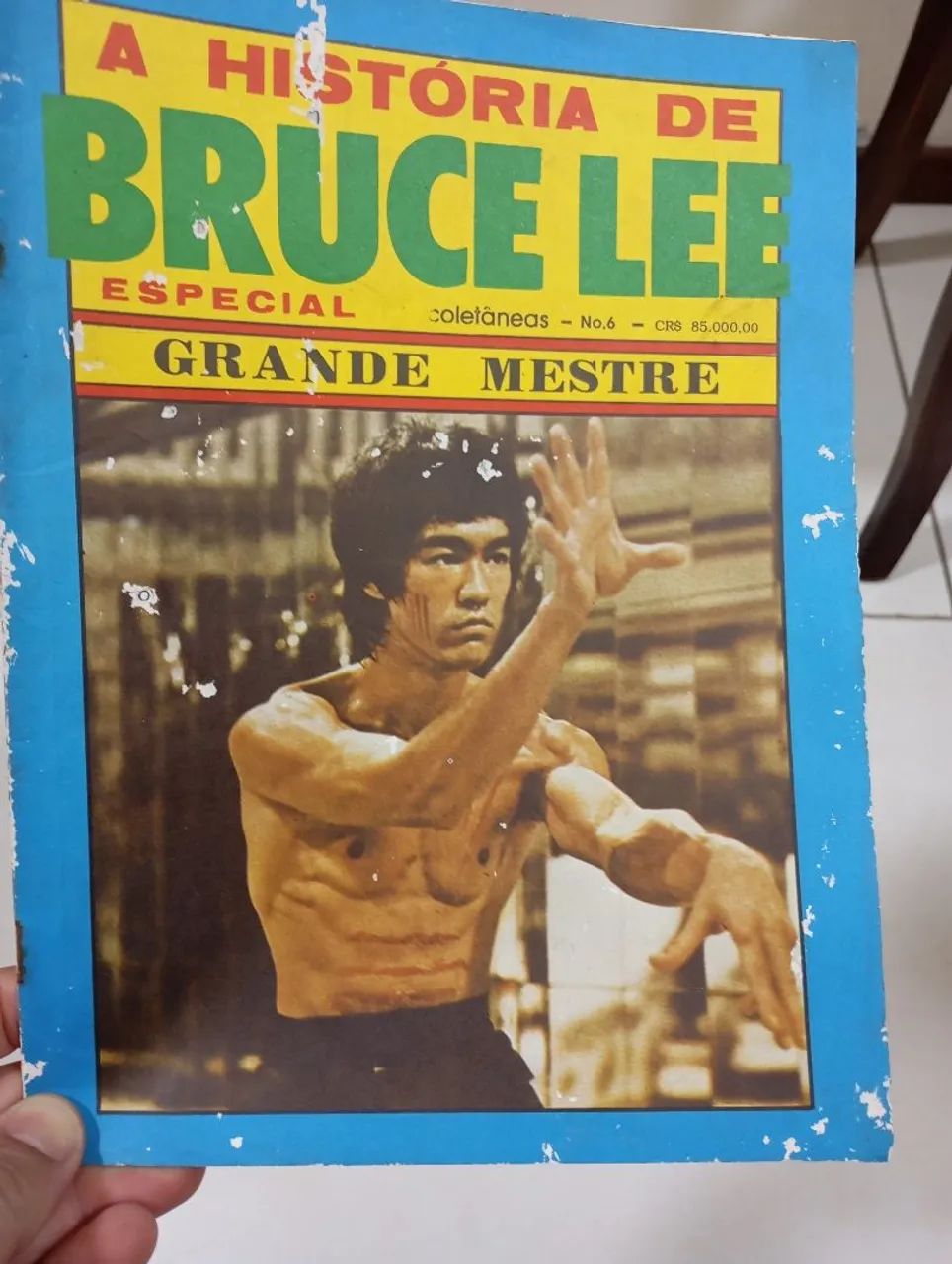 Revista Bruce Lee raríssima 